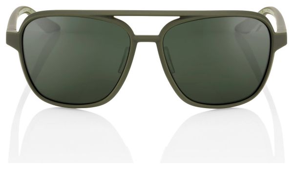 Lunettes Femme 100% Kasia Vert / Miroir Gris Vert