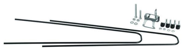 GARDE BOUE GARDE BOUE 28  51mm Set Black POLISPORT.