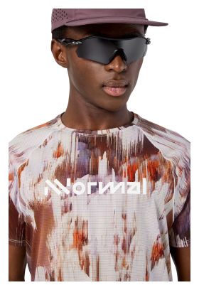 Maillot de manga corta NNormal Race con estampado degradado multicolor para hombre