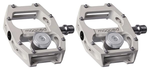 Pair of Magped Ultra2 Magnetic Pedals (Magnet 200N) Grey