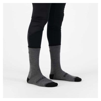 Chaussettes Velo Rogelli Merino Wool - Unisexe - Gris