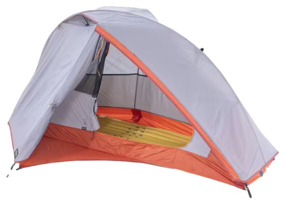 Tente Forclaz Trek 900 Autoportante 1 Personnes Gris Orange