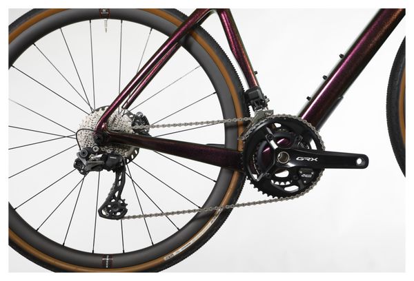 Produit Reconditionné - Gravel Bike Cervélo Áspero Shimano GRX 815 Di2 11V 700 mm Violet Sunset 2022
