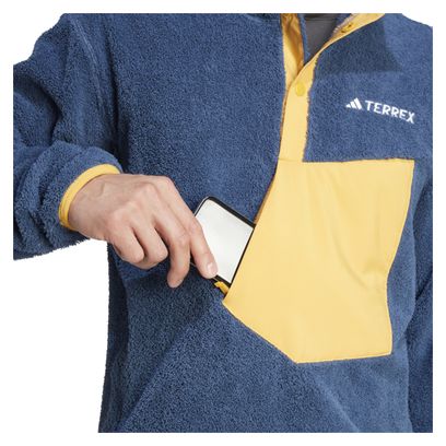 Polaire adidas Terrex Xperior Pile Bleu Beige