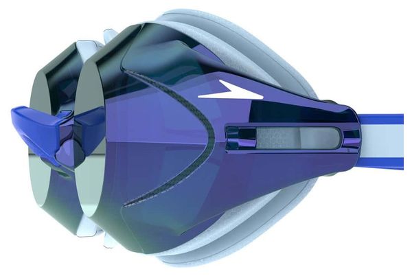 Lunette de Piscine Speedo Vanquisher 3.0 Mirrored Bleu Ciel hawaïen/ Iris Mirror