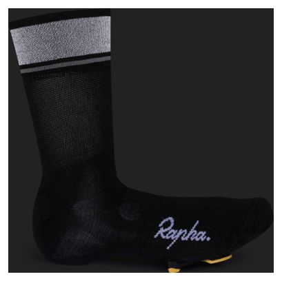 Coprascarpette Rapha Reflective Nero/Bianco