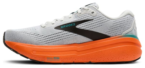 Brooks Ghost Max 2 Grey/Orange Men's Running Shoes