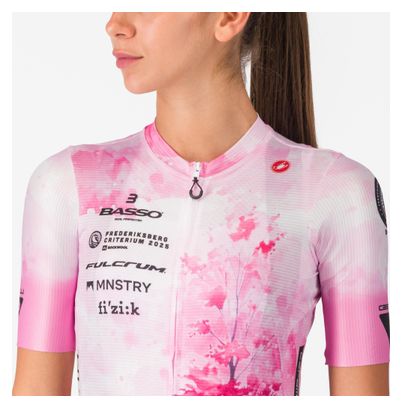 Women's Short Sleeve Jersey Castelli Espresso SOG Kristine