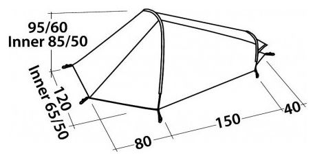 Tente de randonnée Robens Arrow Head