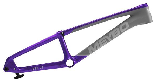 Kit Cadre Meybo HSX Carbone Pro 21 Gris Mat Violet