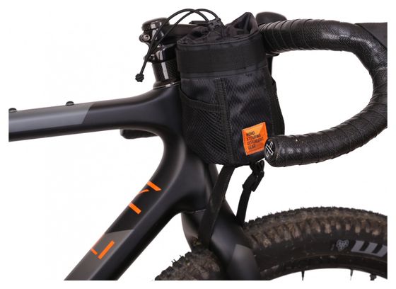 Woho XTouring Almighty Cup 1L Handlebar Bag Cyber-Camo Diamond Black