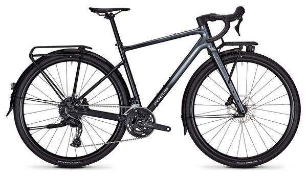 Bicicletta da viaggio Focus Atlas 6.8 EQP Shimano Cues 10V 700 mm Grigio/Nero 2026