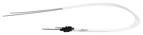 Vocal BMX Pro Linear Dual Lower Gyro Cable Blanco