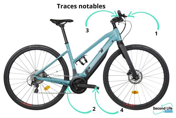 Produit Reconditionné - Vélo Électrique Moustache Dimanche 28.1 Open Shimano Tiagra 10V Bleu 2020