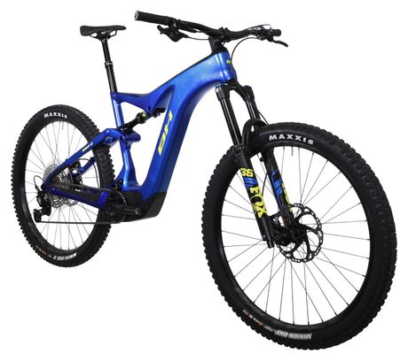 Ausstellungsfahrrad - Mountainbike mit Elektroantrieb Bh Bikes Atomx Lynx Carbon Pro 9.7 Shimano Deore XT 12V 720 Wh 29'' Blau/Gelb 2022