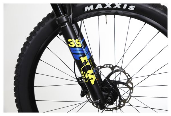 Bicicleta de exposición - Bh Bikes Atomx Lynx Carbon Pro 9.7 Shimano Deore XT 12V 720 Wh 29'' Azul/Amarillo 2022
