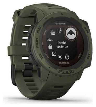 Garmin Instinct Solar - Tactical Edition GPS Watch Moss Green