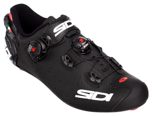 Sidi Wire 2 Carbon Road Schoenen Mat Zwart