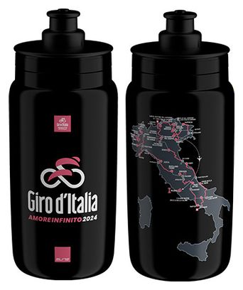 Elite Fly Botella Giro 2024 Negra 550 ml