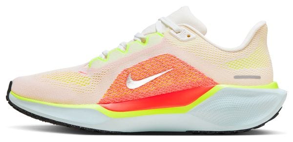 Nike Pegasus 41 Beige/Oranje dames hardloopschoenen