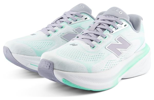 New Balance Fresh Foam X 860 v15 Laufschuhe, Weiß/Grün, Damen