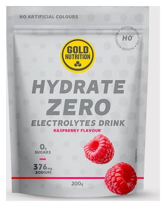 GoldNutrition Hydrate Zero H0 energiedrank, framboos, 200 g