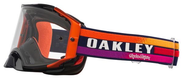 Oakley Airbrake MX x Troy Lee Designs Navy Sunrise / Clear / Ref: OO7046-G5