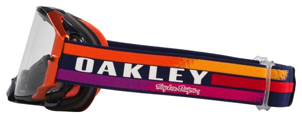 Oakley Airbrake MX x Troy Lee Designs Navy Sunrise / Clear / Ref: OO7046-G5