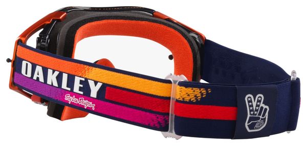 Oakley Airbrake MX x Troy Lee Designs Navy Sunrise / Clear / Ref: OO7046-G5
