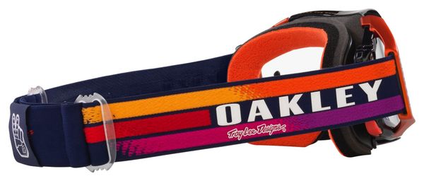 Oakley Airbrake MX x Troy Lee Designs Navy Sunrise / Clear / Ref: OO7046-G5