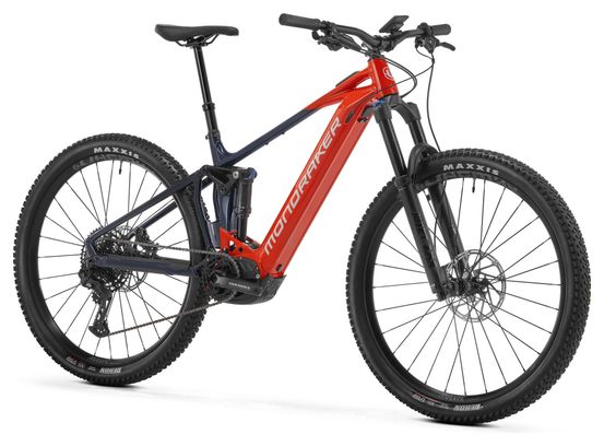 VTT Électrique Tout-Suspendu Mondraker Chaser R Sram GX/SX 12V 750Wh 29'' Rouge Bleu 2025