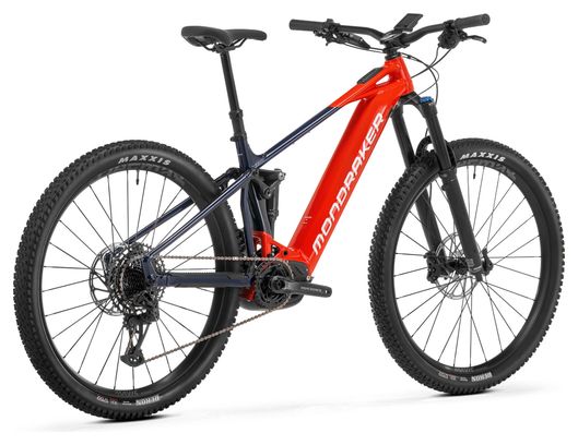 VTT Électrique Tout-Suspendu Mondraker Chaser R Sram GX/SX 12V 750Wh 29'' Rouge Bleu 2025