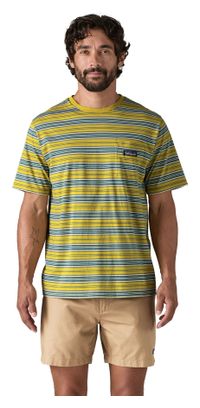 Patagonia Daily Pocket T-shirt Green Men
