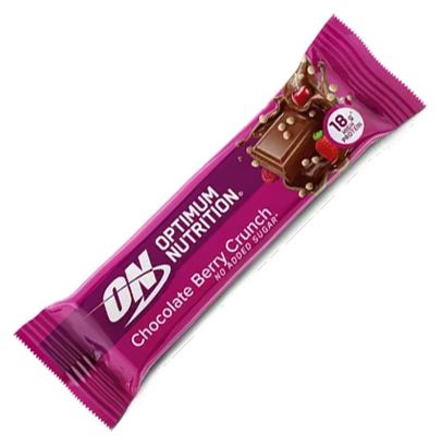 Boîte Crunch Protein Bar (12x55g) - Optimum Nutrition - Chocolate Berry - Barres Protéinées