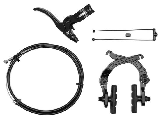 U-brake Mission Cease V2 rear brake kit Black