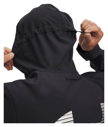Heren Under Armour Velociti Pro Storm Waterdichte Jas Zwart