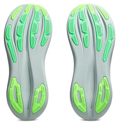 Asics Gel-Nimbus 28 hardloopschoenen grijs/groen heren