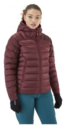 RAB Electron Pro Piumino Rosso Donna