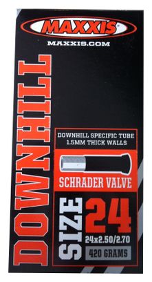 Maxxis Chambre Downhill 24 x 2.5/2.7 Schrader 