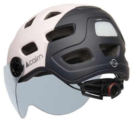 Casque Cairn Quartz Visor LED USB Powder Pink / Rose