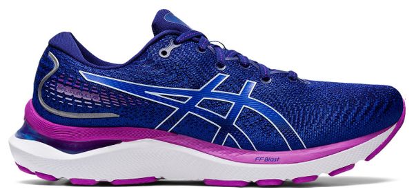 Asics Gel Cumulus 24 Running Schuhe Blau Violett Damen