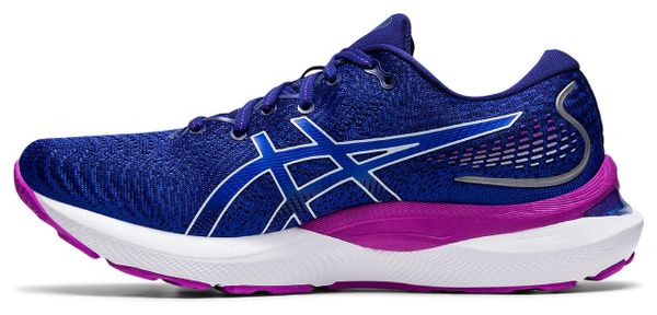 Chaussures Running Asics Gel Cumulus 24 Bleu Violet Femme