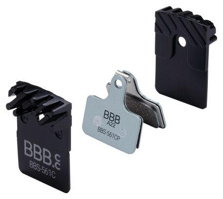 Par de pastillas BBB DiscStop <p> <strong>Coolfin</strong></p>Organic para Shimano Dura-Ace/Ultegra/105/Tiagra/GRX