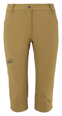 Millet Women's Trekker Stretch 3/4 Brown Pants