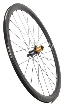 Paire de roues Progress Aero Noir | 9x100/9x130 mm | Patins | Campagnolo