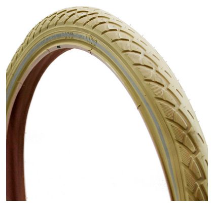 DELI TIRE Pneu Extérieur Sa-206 20 X 1.75 Crème Reflexion