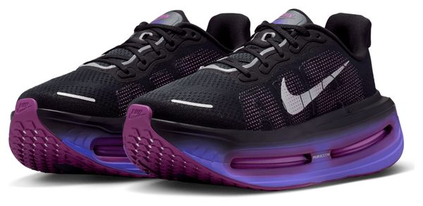 Nike Vomero Premium Running Shoes for Women, Black/Purple