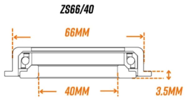 Funn Descend Cuffia bassa semi-integrata ZS66/40