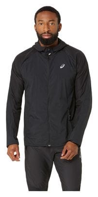 Asics Road Packable Windjacke Schwarz Herren