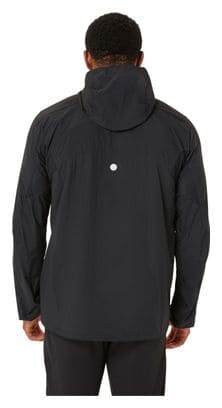 Veste coupe-vent Asics Road Packable Noir Homme